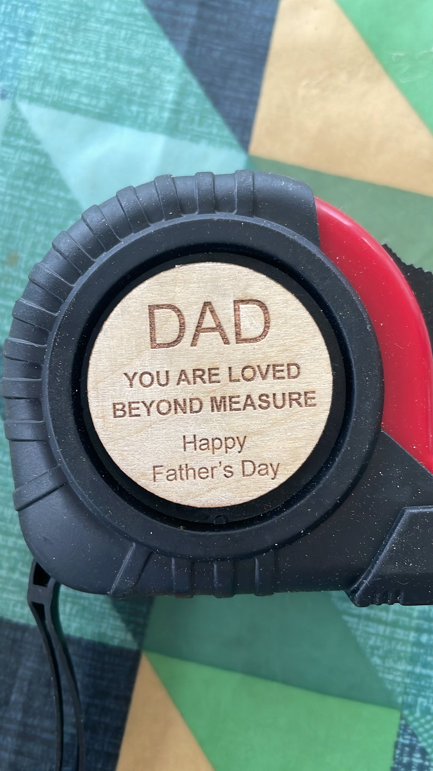 Father’s Day tape measure