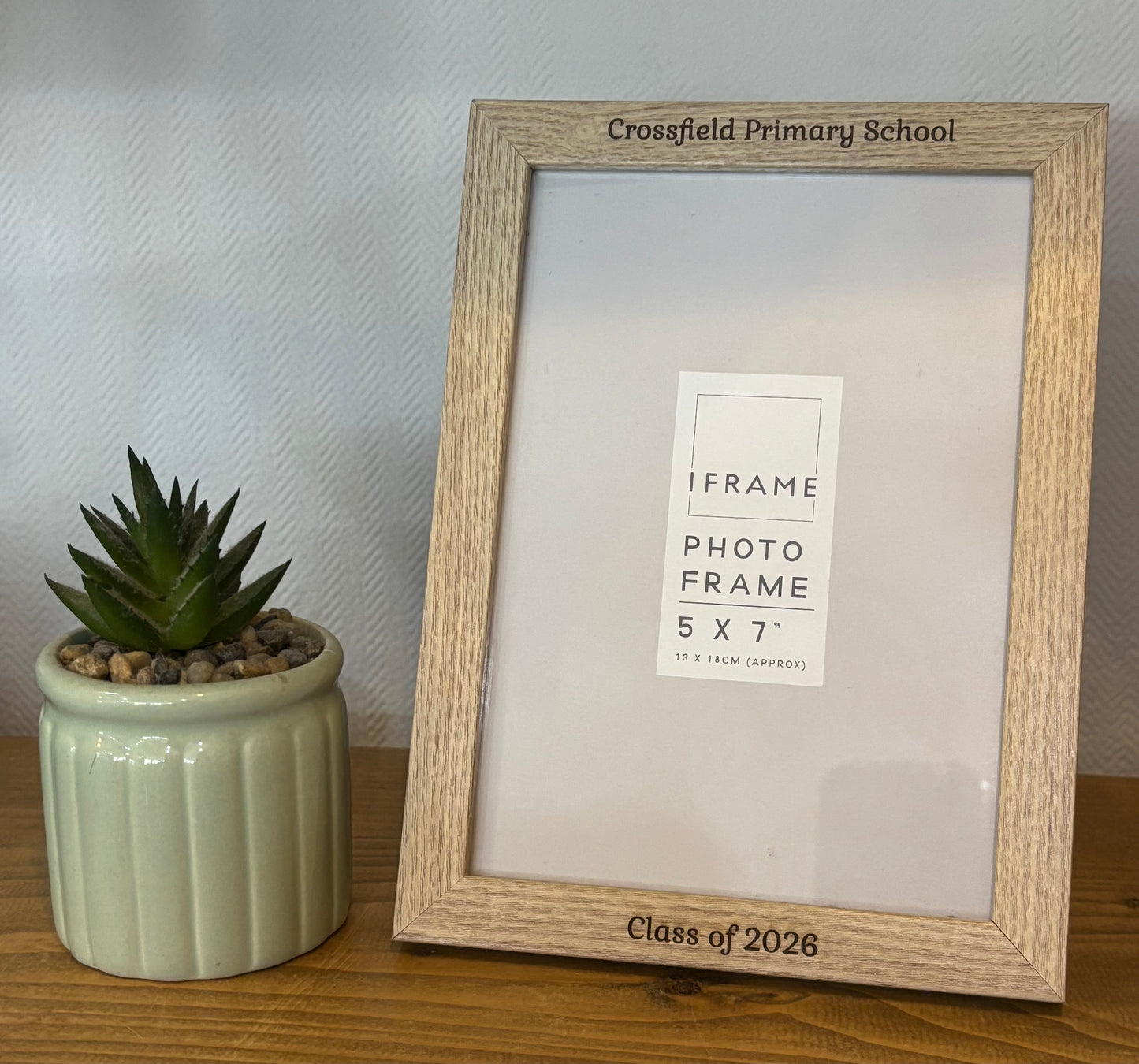 Engraved Class of 2026 Frame