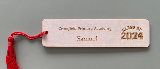 Class of 2024 Leavers bookmark -personalised
