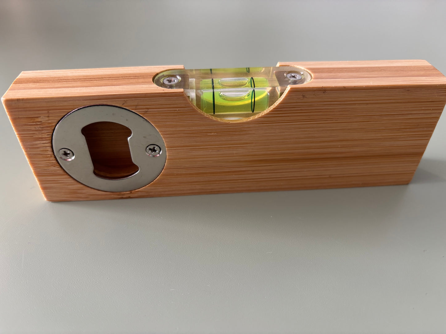 Someone Special spirit level with bottle opener £3 each when bought in bulk