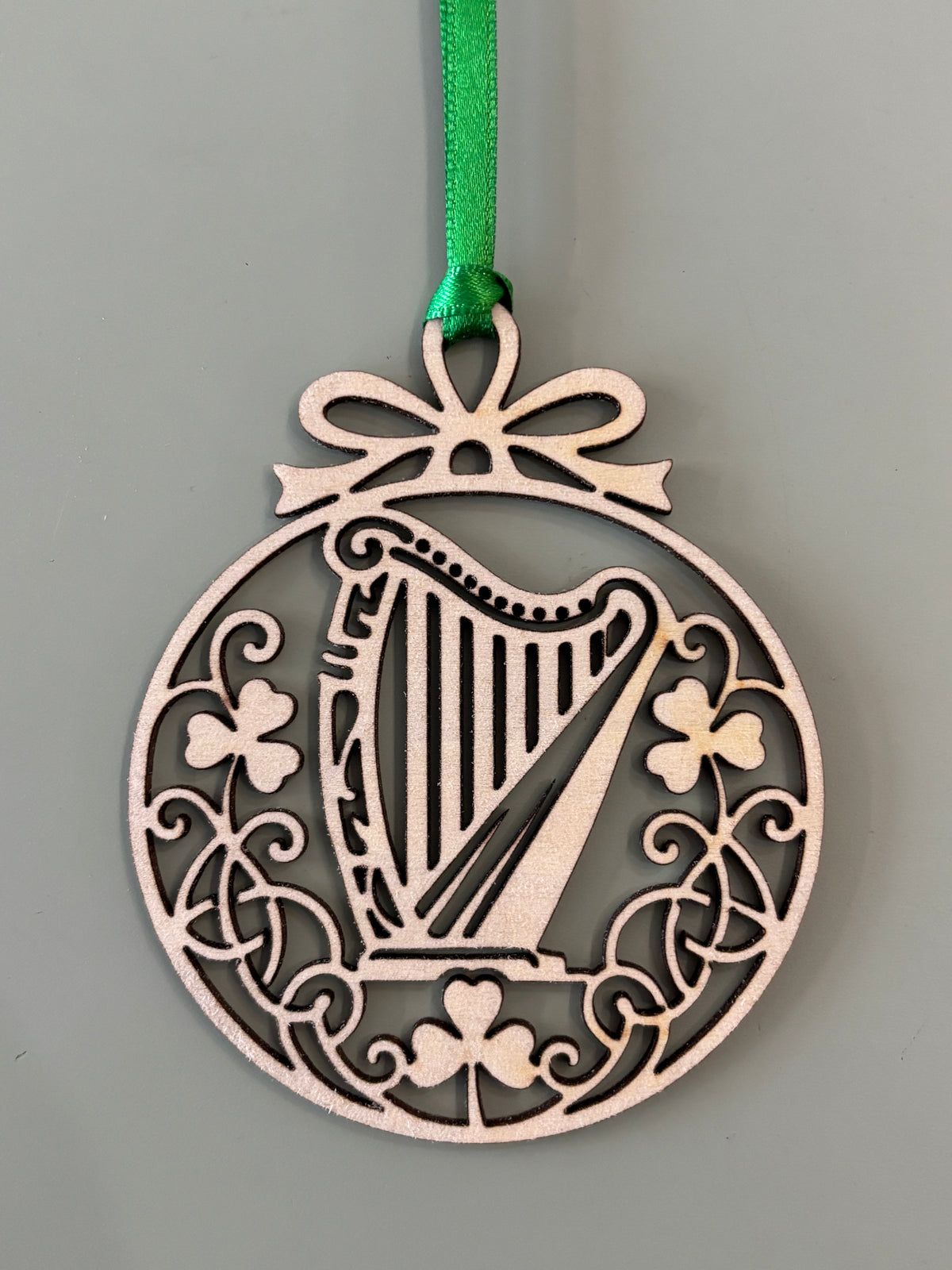 Irish wooden Christmas decoration