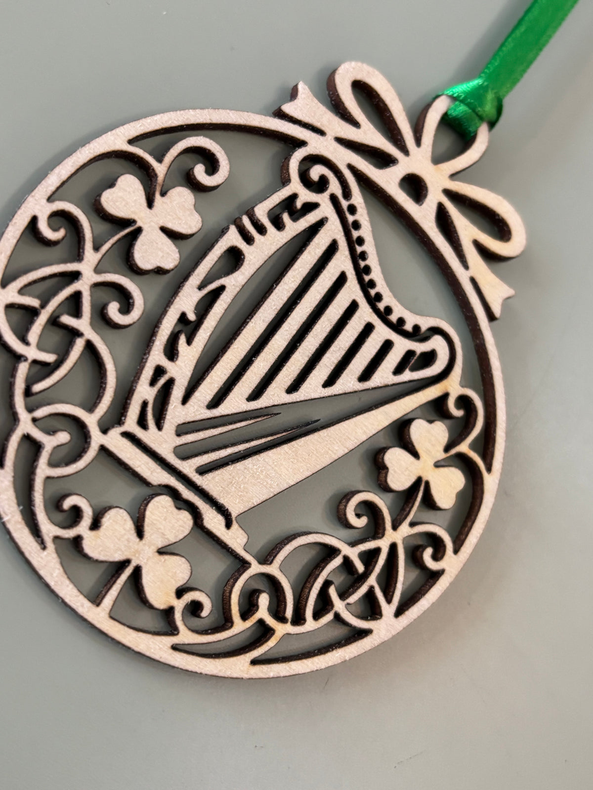 Irish wooden Christmas decoration