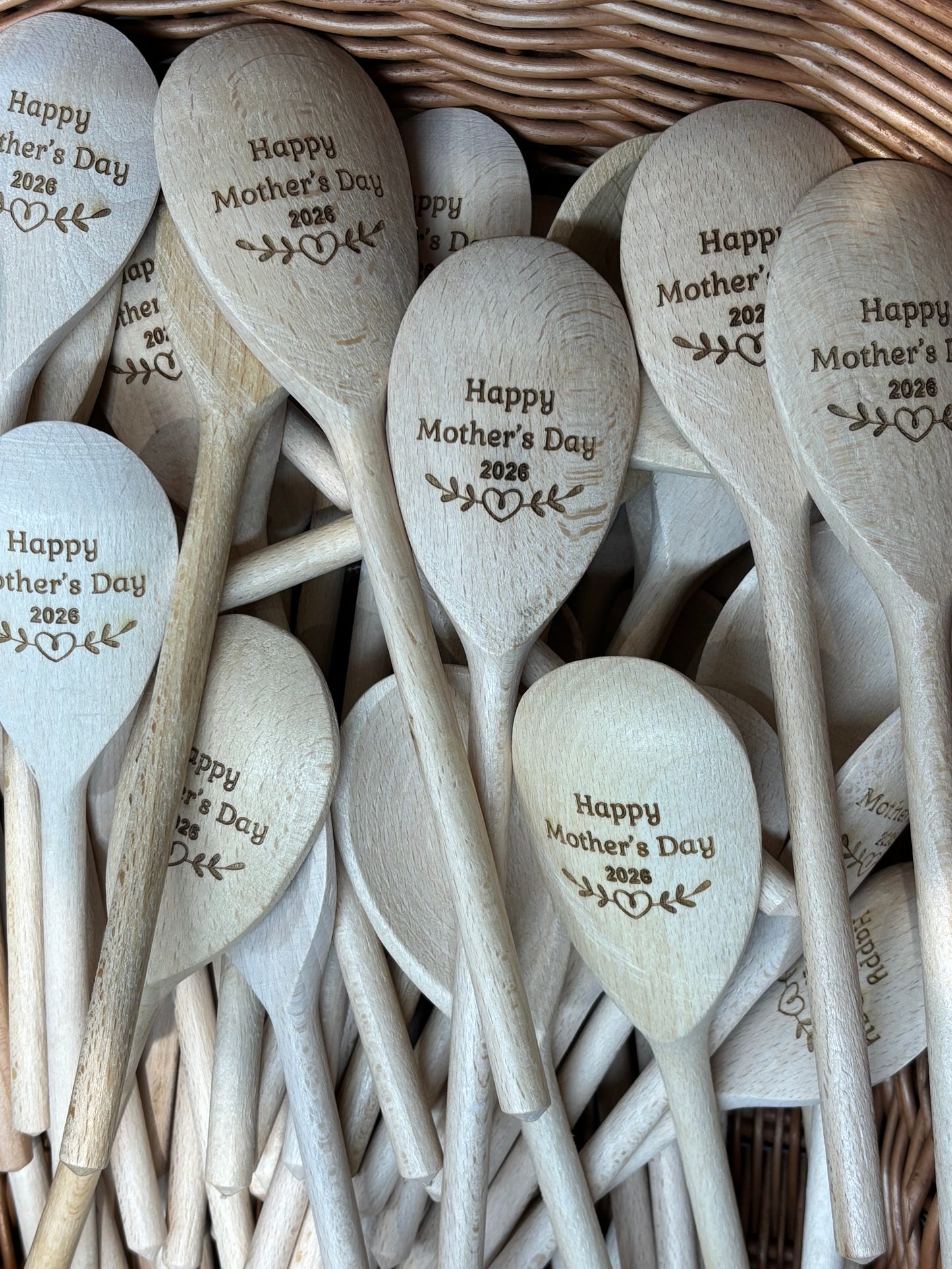 Mothers Day Wooden spoon