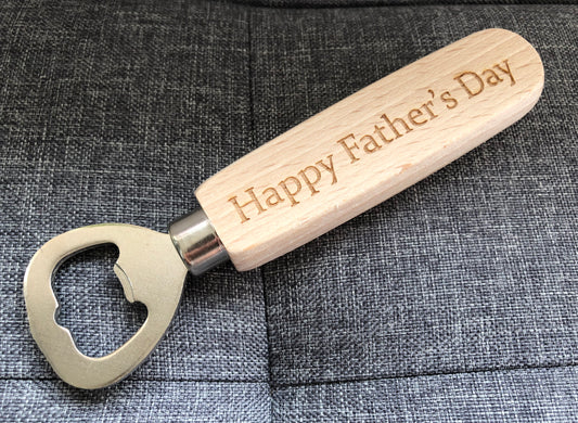 Personalised bottle opener (any message)