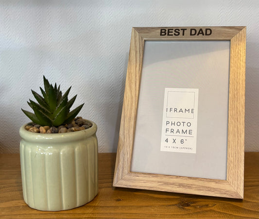 Engraved Photo frame ~ Father’s Day