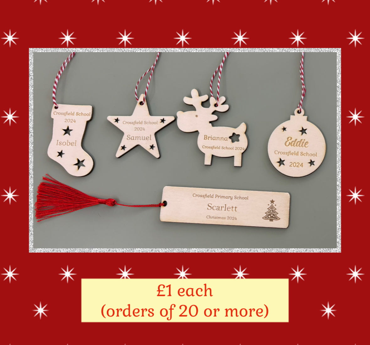 Personalised Christmas gifts 2024